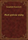 Pieśń podczas wojny - ebook