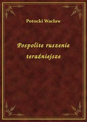 : Pospolite ruszenie teraźniejsze - ebook